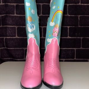 Dolls Kill Care Bear Cowboy Boots
